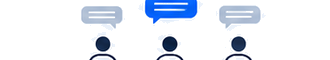 Illustrazione delle conversazioni di gruppo